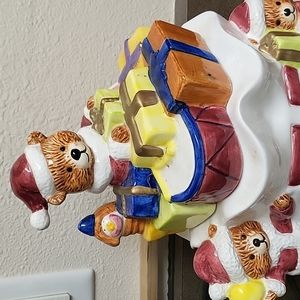 Rare Vintage century christmas cookie jar.